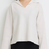 Ribbon blouse (White)