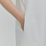 V-neck One-piece【White】