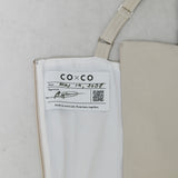 Bustier flare One-piece【Beige】