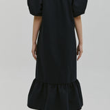 V-neck One-piece【Navy】