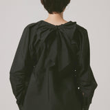 Ribbon blouse(Black)