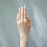 Double Pearl ring