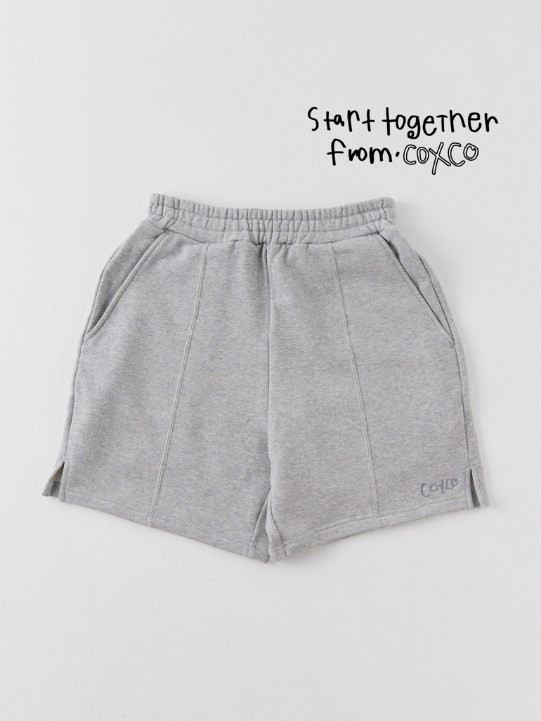 Grey short pants clearance