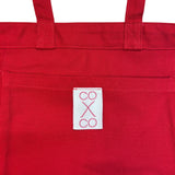 Canvas big tote bag